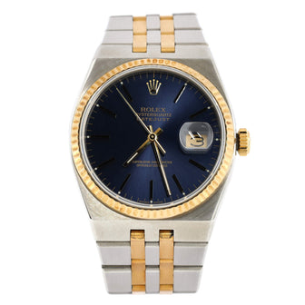 Rolex Oysterquartz Datejust Watch Stainless Steel and Yellow Gold 36