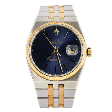 Rolex Oysterquartz Datejust Watch Stainless Steel and Yellow Gold 36