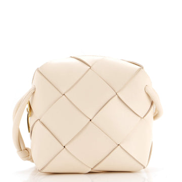 Bottega Veneta Cassette Camera Crossbody Bag Maxi Intrecciato Leather Mini