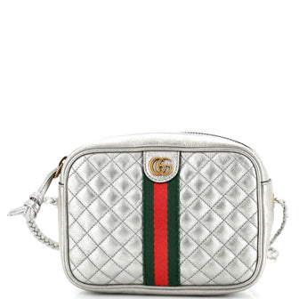 Gucci Trapuntata Camera Bag Quilted Leather Mini