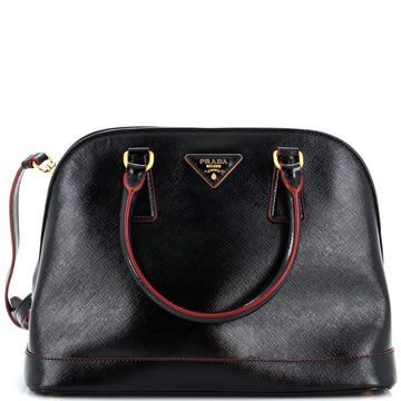 Prada Open Promenade Bag Vernice Saffiano Leather Medium