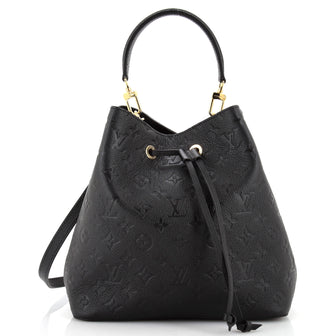 Louis Vuitton NeoNoe Handbag Monogram Empreinte Leather MM