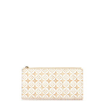 Louis Vuitton Felicie Zip Pouch Insert Spring in the City Monogram Empreinte Leather
