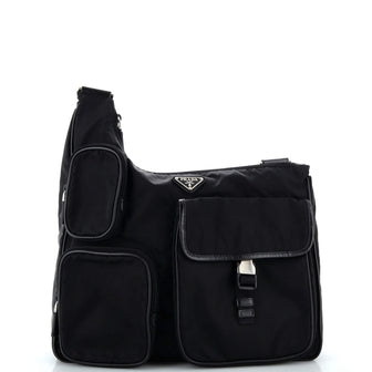 Prada Multipocket Messenger Bag Tessuto Medium
