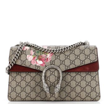Gucci Dionysus Bag Blooms Print GG Coated Canvas Small