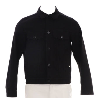 Louis Vuitton Men's Trucker Jacket Monogram Denim