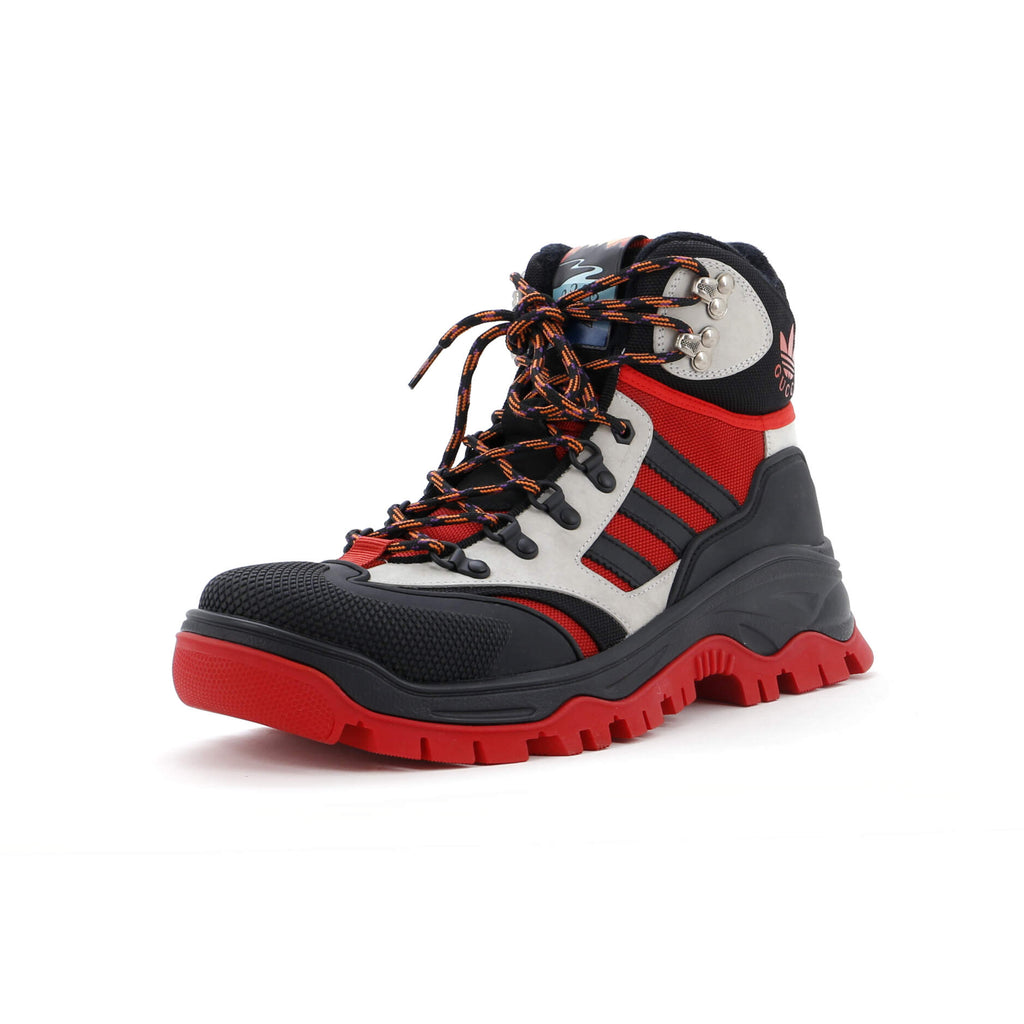 Gucci x Adidas Men's Apres Ski Hiking Boots Leather with Suede and