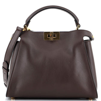 Fendi Peekaboo Essentially Bag Leather