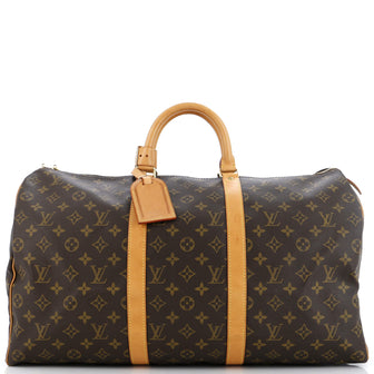 Louis Vuitton Keepall Bag Monogram Canvas 50