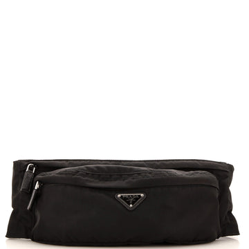 Prada Zip Waist Bag Tessuto Medium