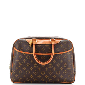 Louis Vuitton Deauville Handbag Monogram Canvas