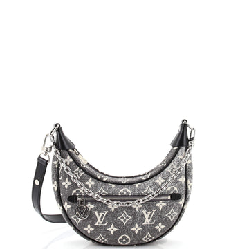 Louis Vuitton Loop Handbag Monogram Jacquard Denim