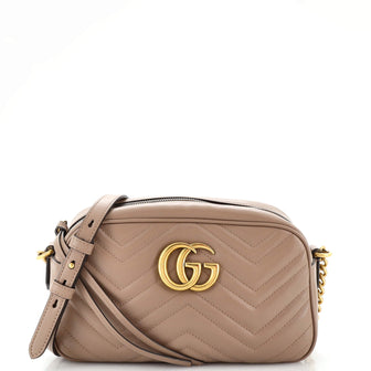 Gucci GG Marmont Shoulder Bag Matelasse Leather Small