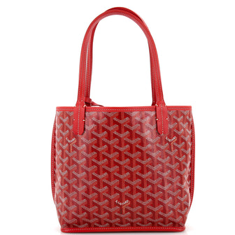 Goyard Anjou Reversible Tote Coated Canvas Mini