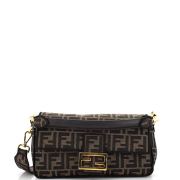 Fendi Baguette NM Bag Zucca Canvas Medium