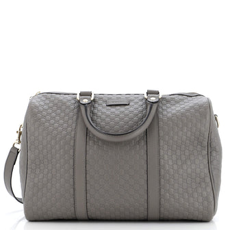 Gucci Joy Boston Bag (Outlet) Microguccissima Leather Medium