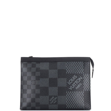 Louis Vuitton Pochette Voyage Limited Edition Damier Graphite Giant MM