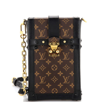 Louis Vuitton Vertical Trunk Pochette Monogram Canvas