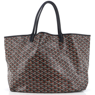 Goyard Saint Louis Tote Claire Voie Coated Canvas GM