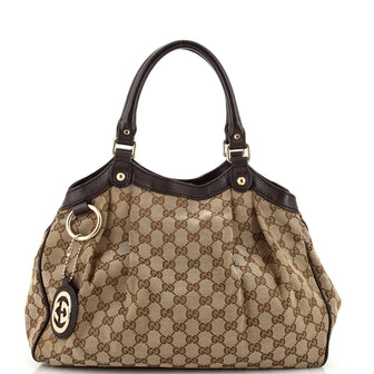 Gucci Sukey Tote GG Canvas Medium