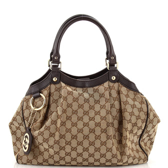 Gucci Sukey Tote GG Canvas Medium