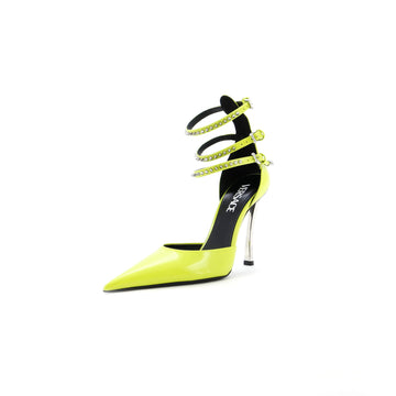 Versace Women's Pin-Point Pumps Studded Leather