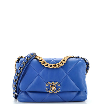 Chanel 19 Flap Bag Quilted Leather Medium