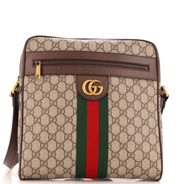 Gucci Ophidia Messenger Bag GG Coated Canvas Medium