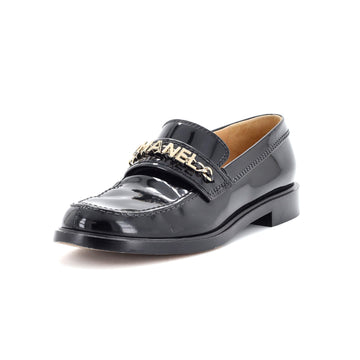Chanel Women's Logo Loafers Patent
