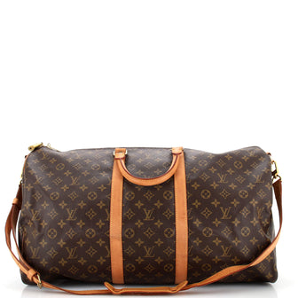 Louis Vuitton Keepall Bandouliere Bag Monogram Canvas 55