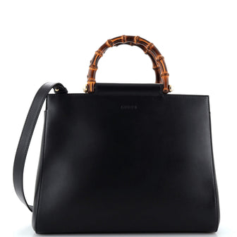 Gucci Nymphaea Top Handle Bag Leather Small