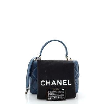 Chanel Trendy CC Top Handle Bag Quilted Lambskin Small