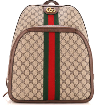 Gucci Ophidia Backpack GG Coated Canvas Medium