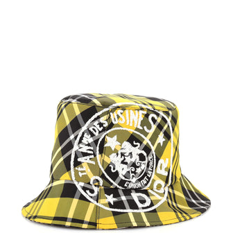 Christian DiorのTEDDY-D リバーシブルバケットハット Christian Dior Teddy D Reversible Bucket Hat Check'N'Dior and