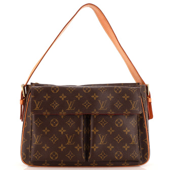Louis Vuitton Viva Cite Handbag Monogram Canvas GM
