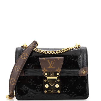 Louis Vuitton Wynwood Handbag Monogram Vernis with Monogram Canvas and Epi Leather
