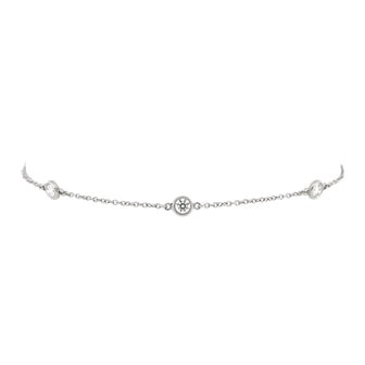 Tiffany & Co. Elsa Peretti Diamonds By The Yard 5 Stone Bracelet Platinum with Diamonds