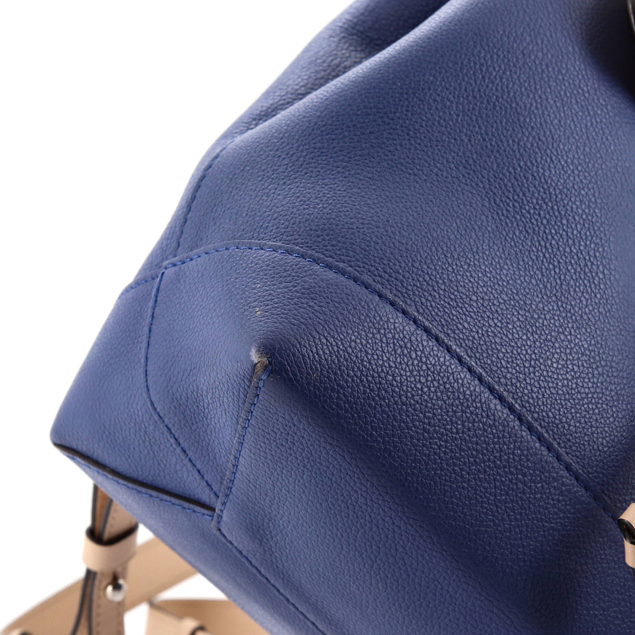 Louis Vuitton Lockme Backpack Leather Blue 27470414