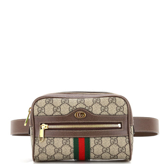 Gucci Ophidia Belt Bag GG Coated Canvas Small