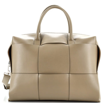 Bottega Veneta Arco Satchel Maxi Intrecciato Leather Large