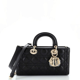 Christian Dior Lady D-Joy Bag Cannage Quilt Lambskin Medium