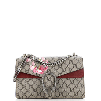 Gucci Dionysus Bag Blooms Print GG Coated Canvas Small