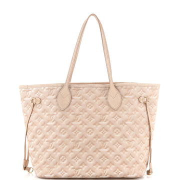 Louis Vuitton Neverfull NM Tote Stardust Monogram Empreinte Leather MM