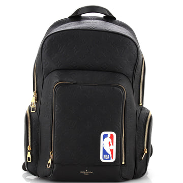 Louis Vuitton x NBA New Backpack Printed Monogram Embossed Leather