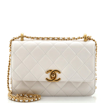 Chanel Perfect Fit Flap Bag Quilted Calfskin Small