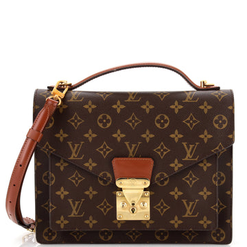Louis Vuitton Monceau Handbag Monogram Canvas