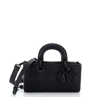 Christian Dior Ultra Matte Lady D-Joy Bag Cannage Quilt Lambskin Small