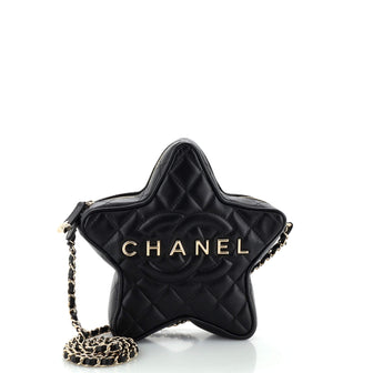 Chanel CC Walk of Fame Star Bag Quilted Lambskin