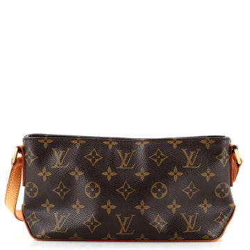 Louis Vuitton Trotteur Handbag Monogram Canvas