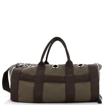 Hermes Carrying Dog Bag Canvas